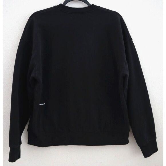 Pangaia Unisex Sz Large Black Relaxed Fit Organic Cotton DNA Sweatshirt - Picture 2 of 9